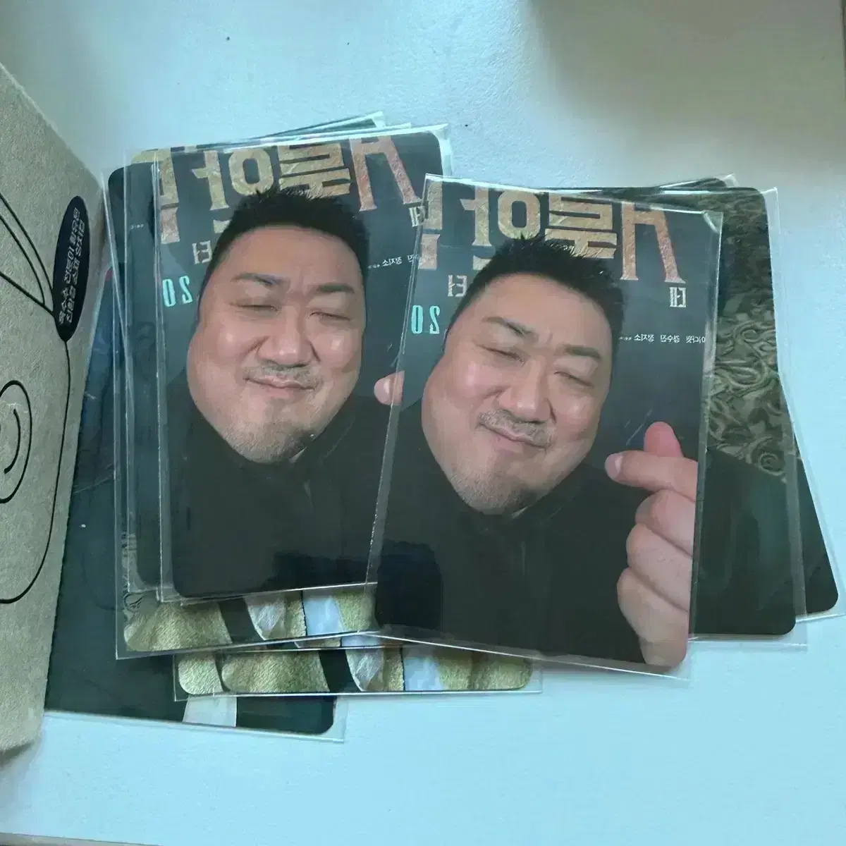 거룩한밤 포토카드 서현샤론 마동석정지소경수진 데몬헌터스 아트카드 퇴마부적 5