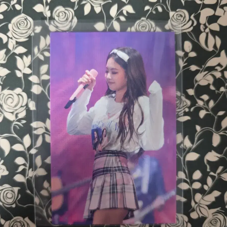 블랙핑크 블핑 포토카드 포카 제니 jennie 2018 서울 투어 DVD