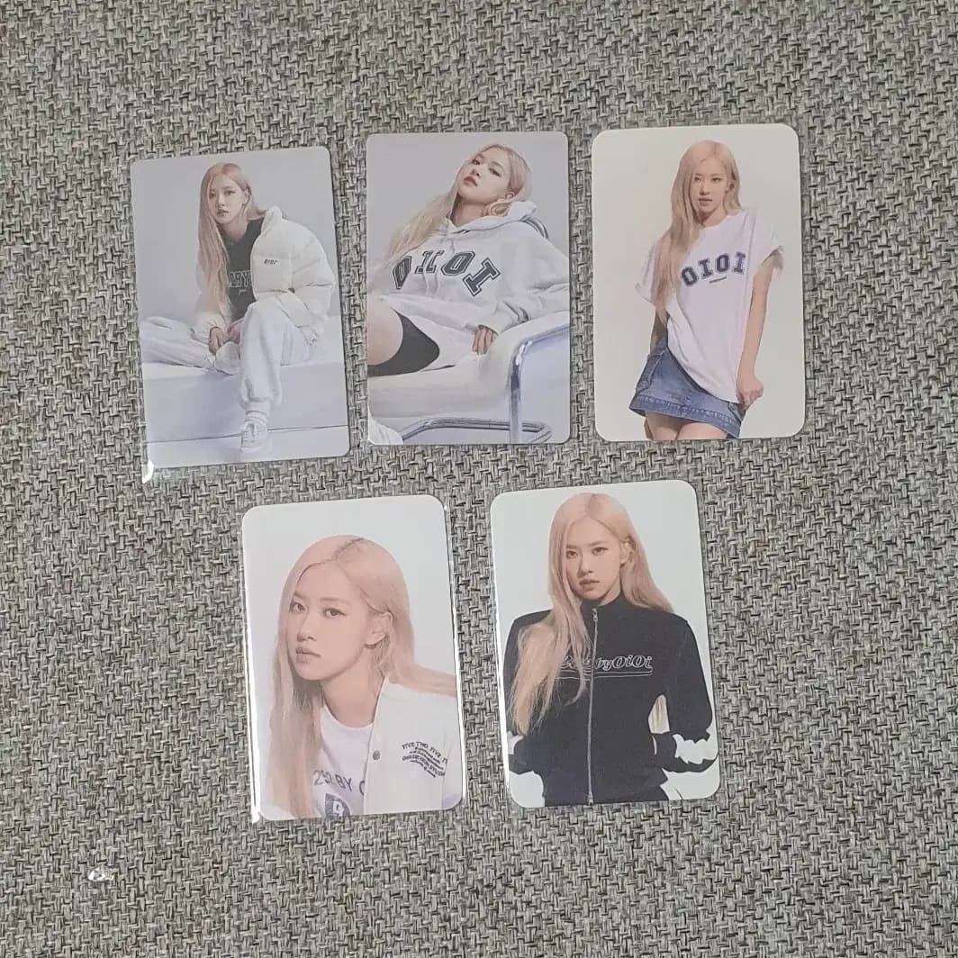 로제 oioi 포토카드
