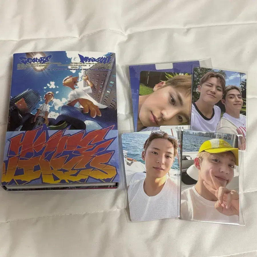 씨엑스엠 cxm 쿱스 민규 앨범 포카 양도 특전 HYPE VIBES