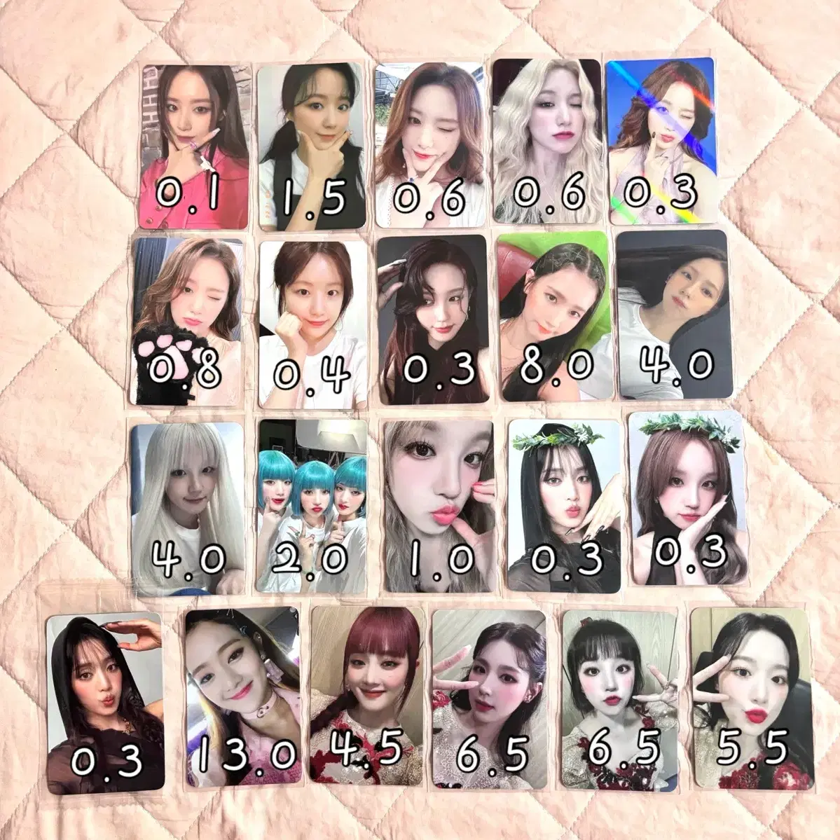 gidle 여자아이들 아이들 포토카드 포카 미공포 양도 판매 슈화 미연