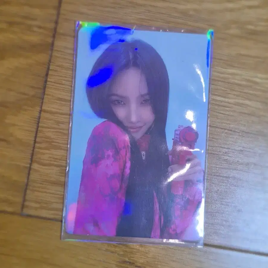 아이들 포카(우기,슈화,미연,소연,민니) 4