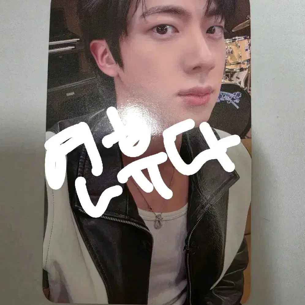 bts 진 KEEP SWIMMING 포카