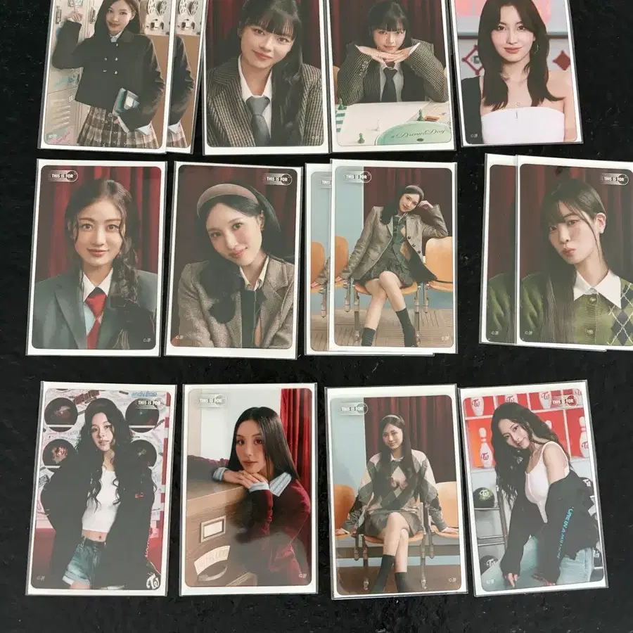 트와이스 TWICE 일본 국립 경기장 쿠지 참가상 포카 1