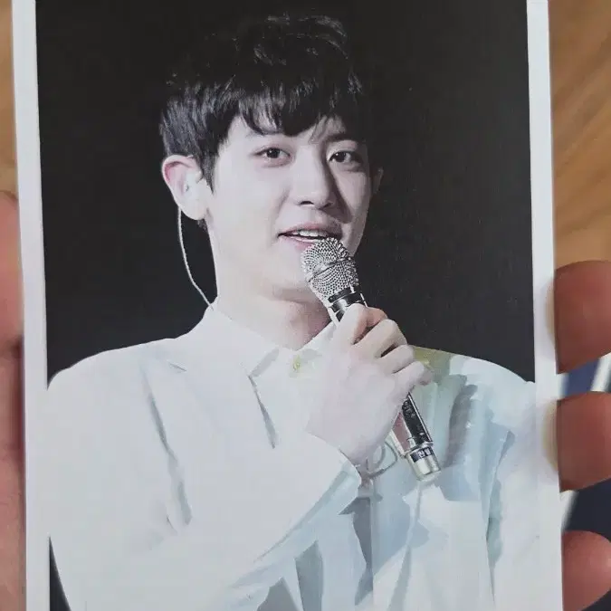 엑소 찬열 뉴에라 포토카드 (10cm x 15cm) 2