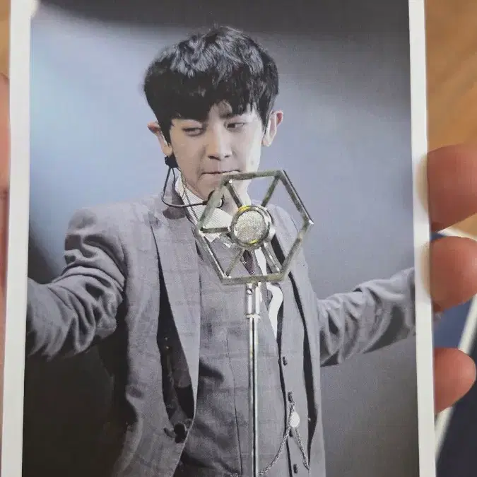 엑소 찬열 뉴에라 포토카드 (10cm x 15cm) 3