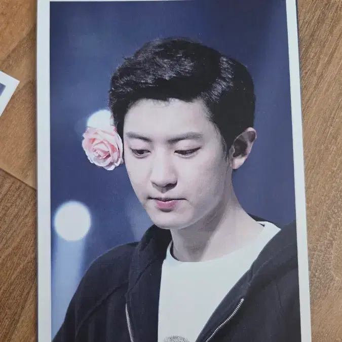 엑소 찬열 뉴에라 포토카드 (10cm x 15cm) 4