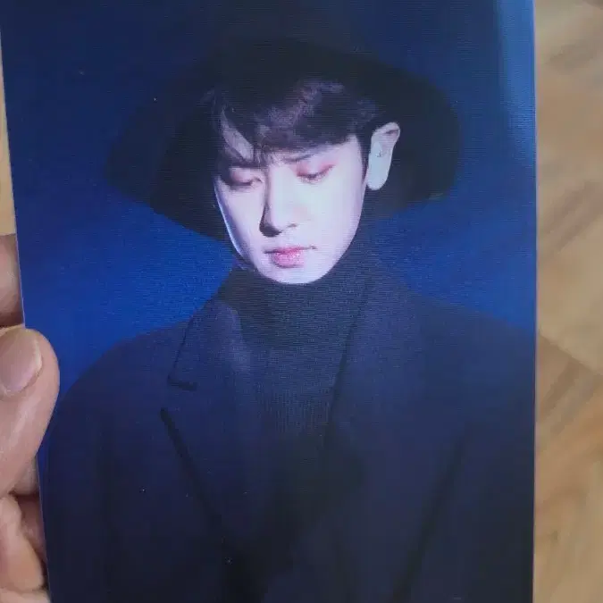 엑소 찬열 뉴에라 포토카드 (10cm x 15cm) 7