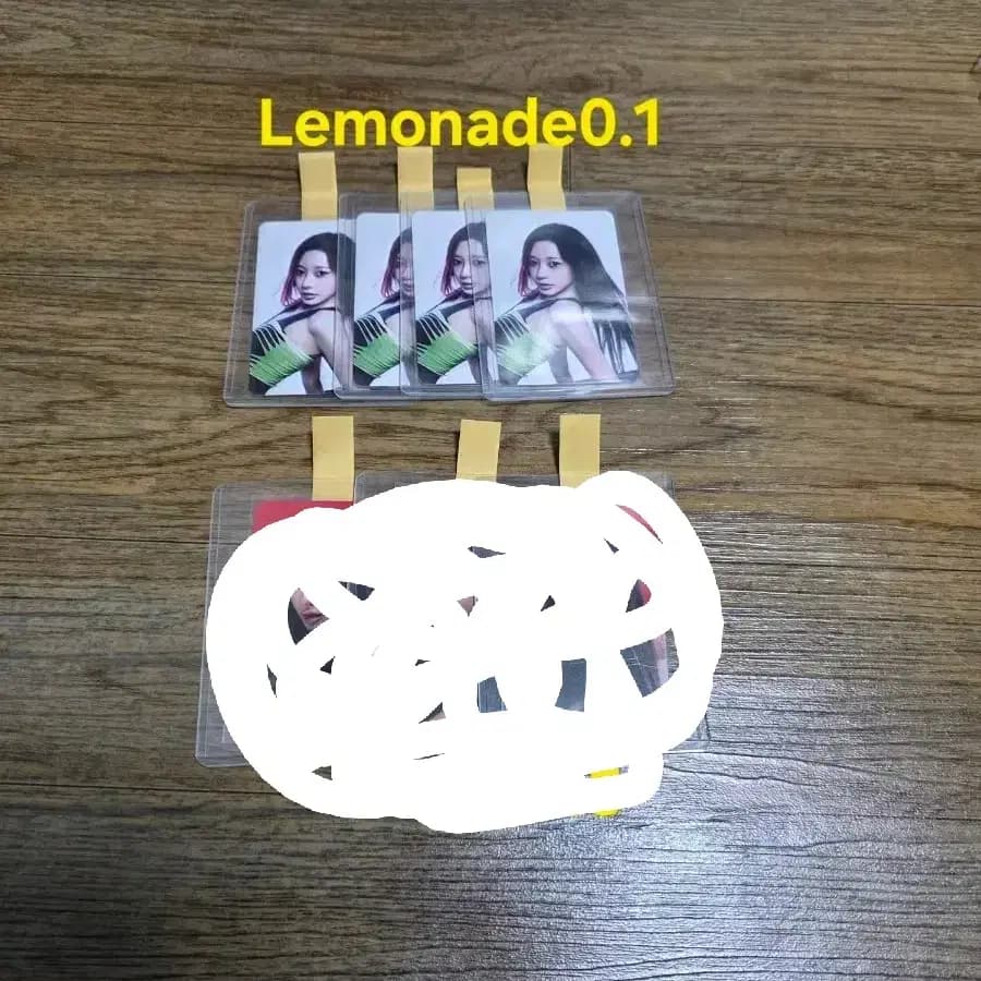 에스파 레모네이드.wda.2025 시즌 그리팅 랜덤 트레카 팬싸포카 3