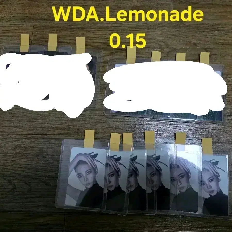 에스파 레모네이드.wda.2025 시즌 그리팅 랜덤 트레카 팬싸포카 4