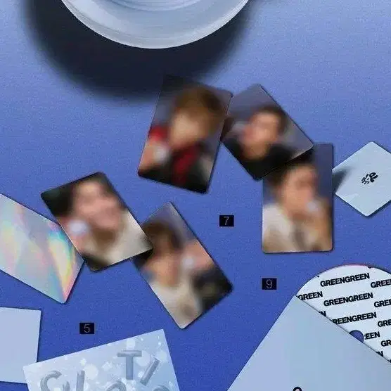 코르티스 블루립스 앨범 포카 분철 제임스 주훈 성현 건호 립밤