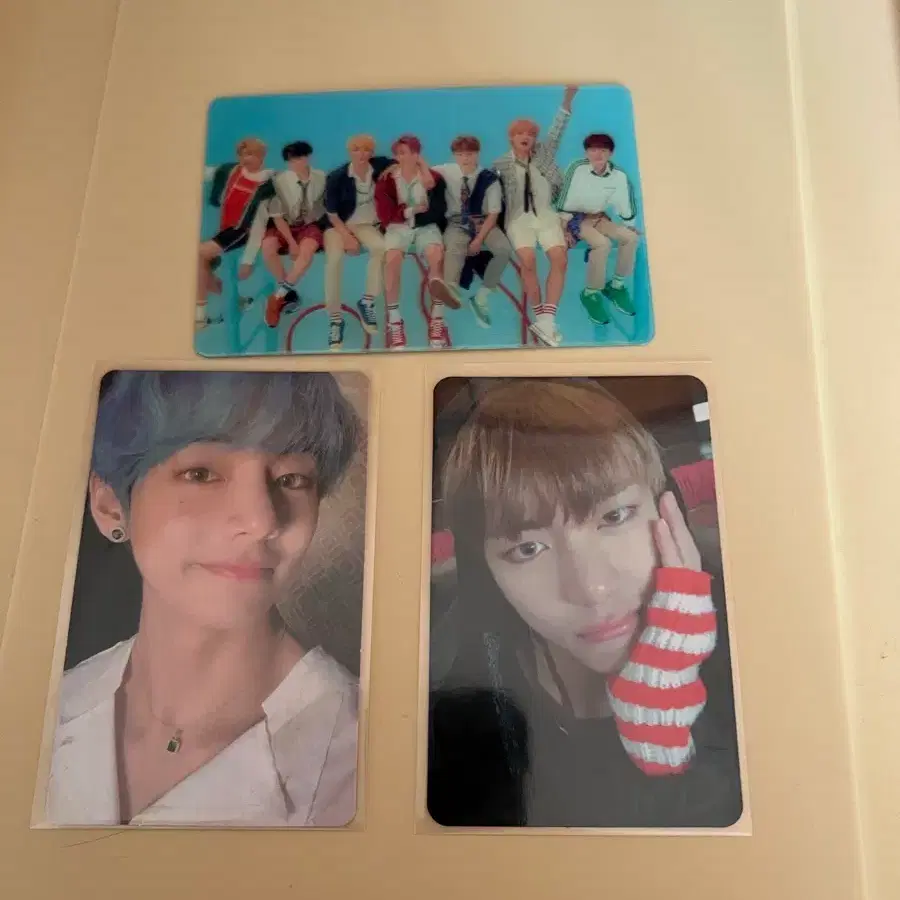 방탄소년단 뷔 단체 포카