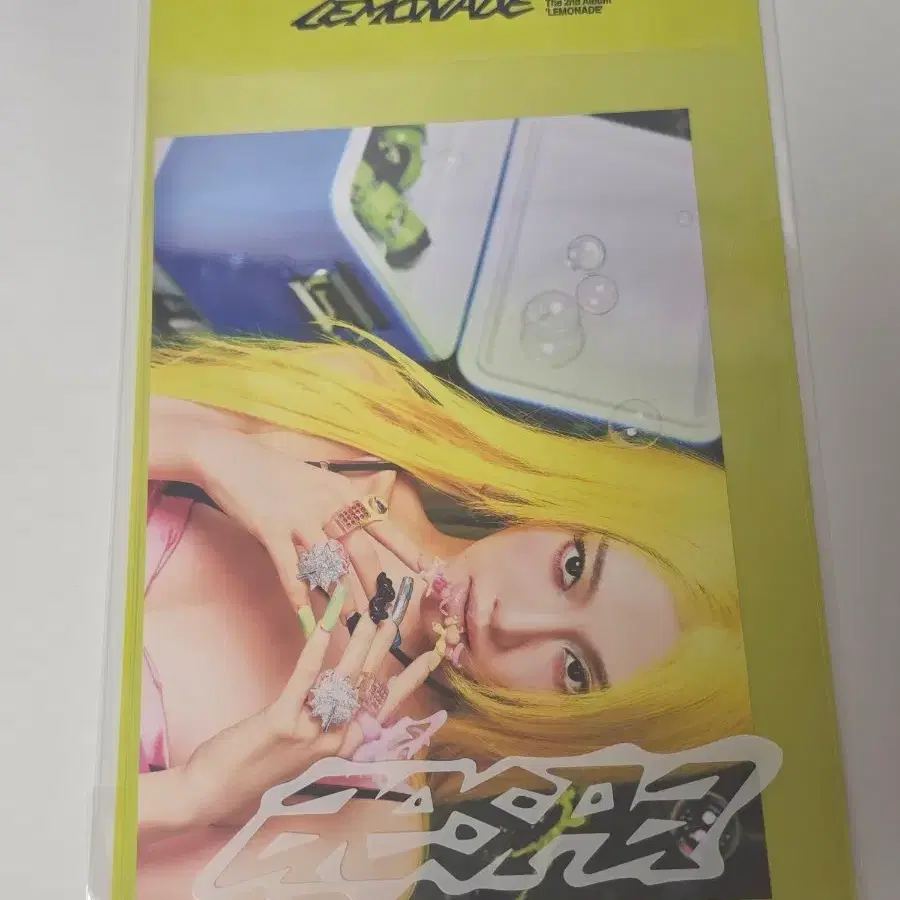 에스파 레모네이드 팝업 닝닝 홀로그램 포카 레몬에이드 미개봉