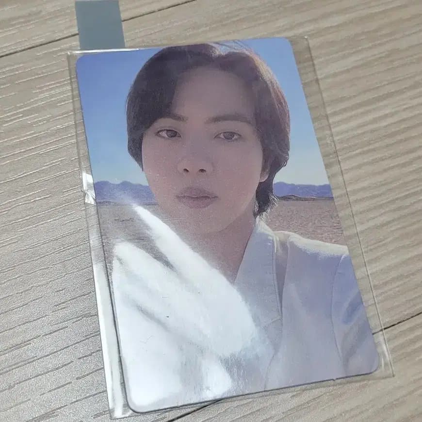 방탄 방탄소년단 bts proof 앨범 석진 진 jin 위버스 특전 포카
