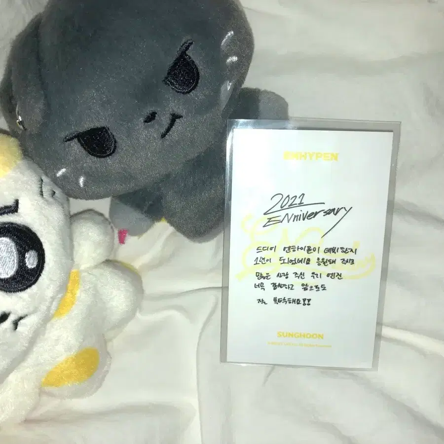 엔하이픈 성훈 포카 ENniversary 교환 판매 3