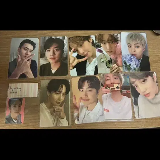 exo 엑소 공식 포카 세훈 디오 백현 시우민 카이 수호