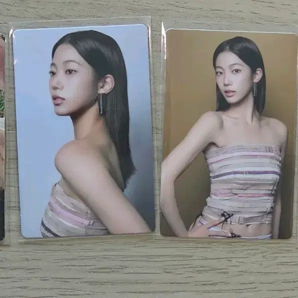 르세라핌 퓨어플로우 팝업 MD 포토카드 카즈하 즈하 포카 4종