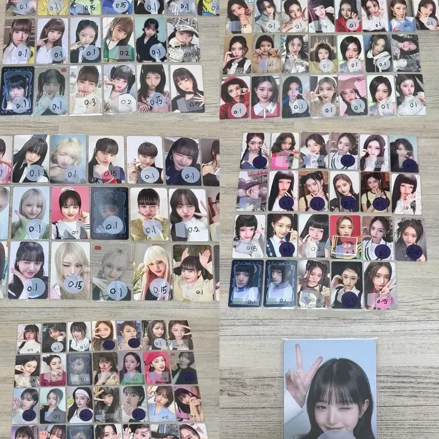 아이브 포카 포토카드 유진 이서 레이 가을 원영 리즈 판매