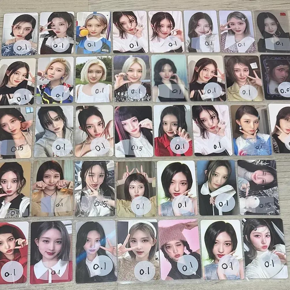아이브 포카 포토카드 유진 이서 레이 가을 원영 리즈 판매 2