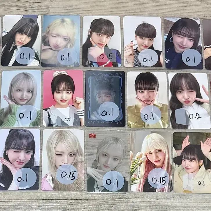아이브 포카 포토카드 유진 이서 레이 가을 원영 리즈 판매 6