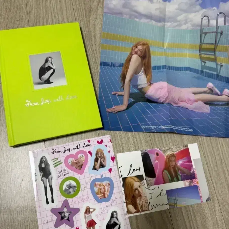 레드벨벳 조이 From Joy, with Love 앨범 포카포함