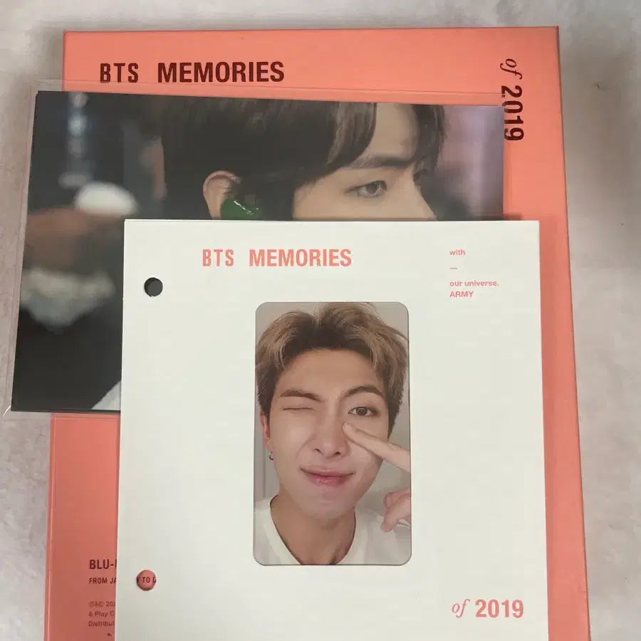 방탄 2019 메모리즈 블루레이 19 블레 포토카드 남준 포카 디비디 진