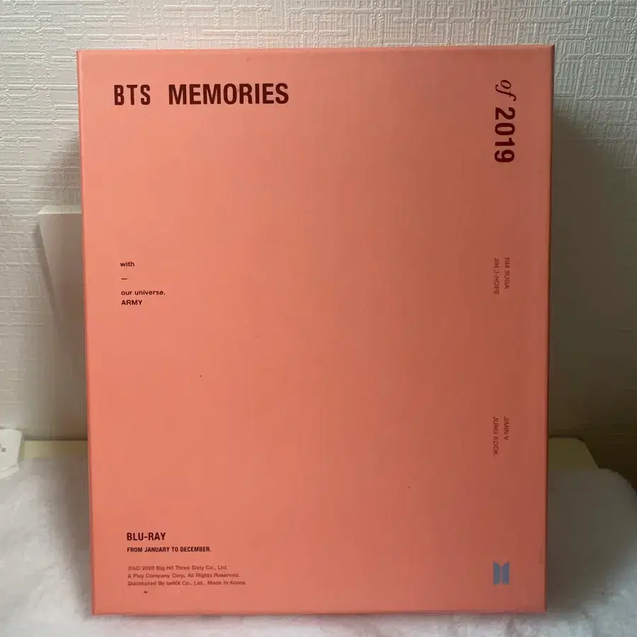 방탄 2019 메모리즈 블루레이 19 블레 포토카드 남준 포카 디비디 진 3
