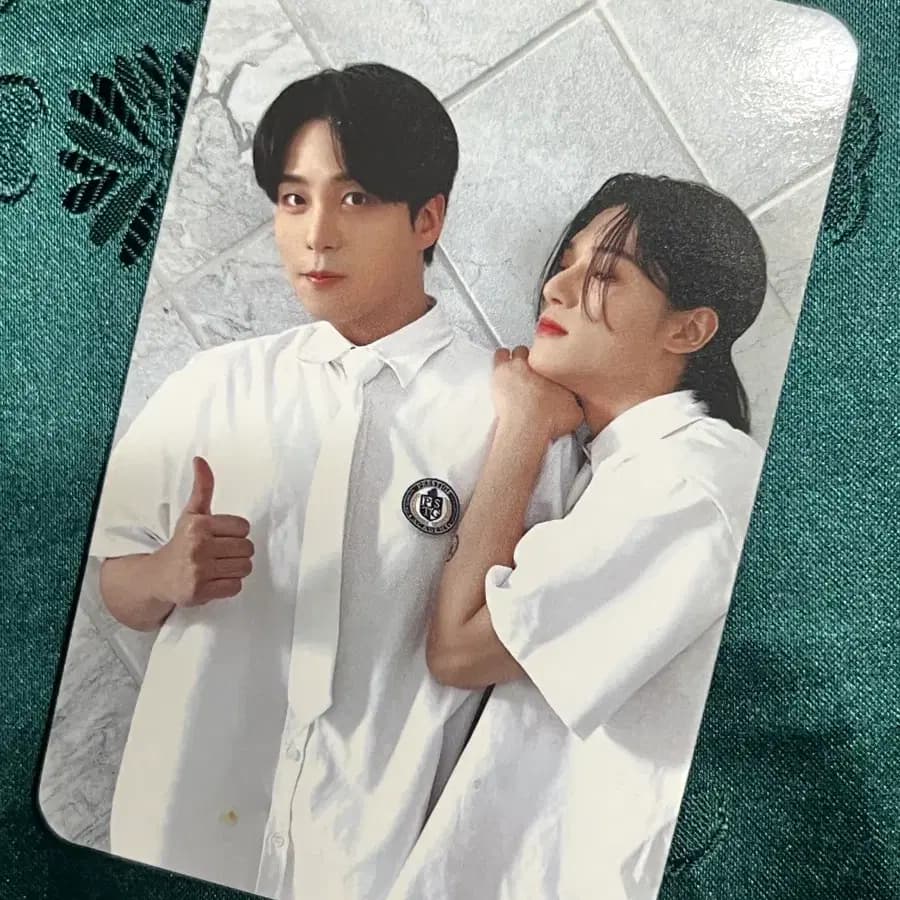 에이티즈 종호 우영 바운시 메이크스타 럭키드로우 럭드 유닛 포카 양도