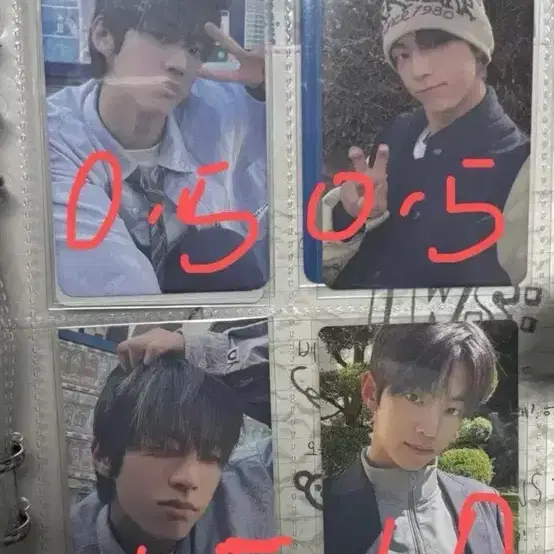 투어스 도훈 포카 판매 양도 신유 도훈 영재 지훈 한진 경민 2
