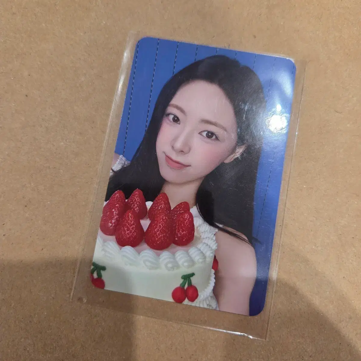 itzy 있지 유나 케이크버전 앨범구매특전 포카