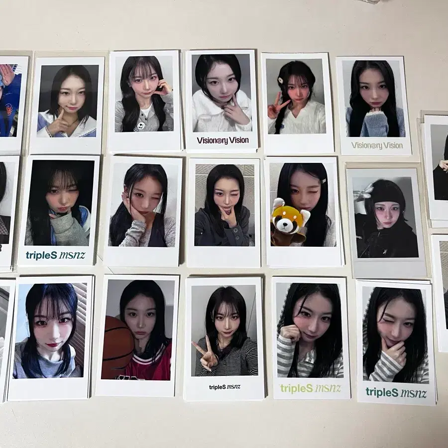 트리플에스 나경 유빈 카에데 다현 코토네 연지 포카 포토카드 미공포 3