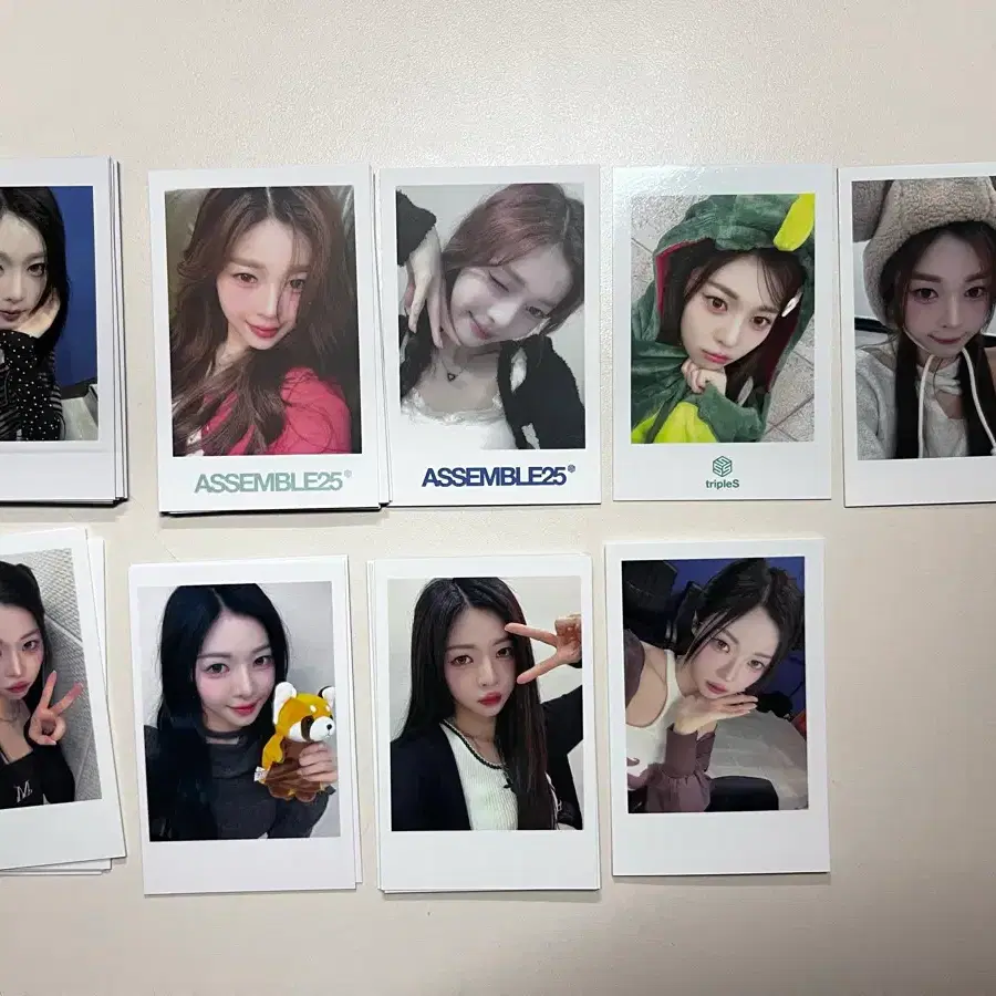 트리플에스 나경 유빈 카에데 다현 코토네 연지 포카 포토카드 미공포 4