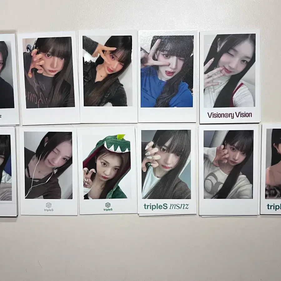 트리플에스 나경 유빈 카에데 다현 코토네 연지 포카 포토카드 미공포 6