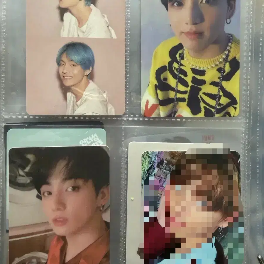 방탄소년단 방탄 뷔 정국 앨범 포카 맵솔 럽셀