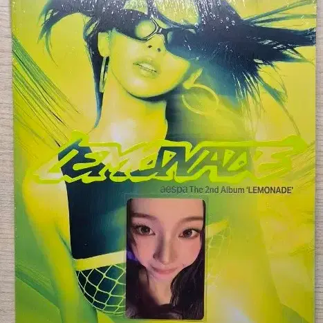 미개봉 앨범+포카)에스파 카리나 레모네이드 에버라인 예판 포카 양도 3