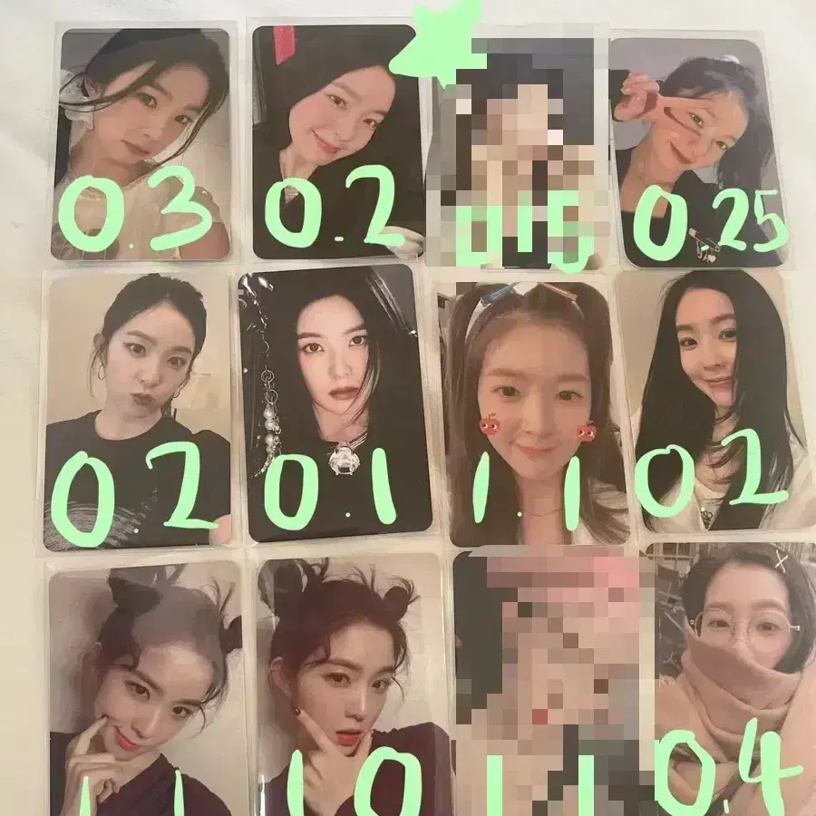 레드벨벳 아이린 포토카드 포카 양도