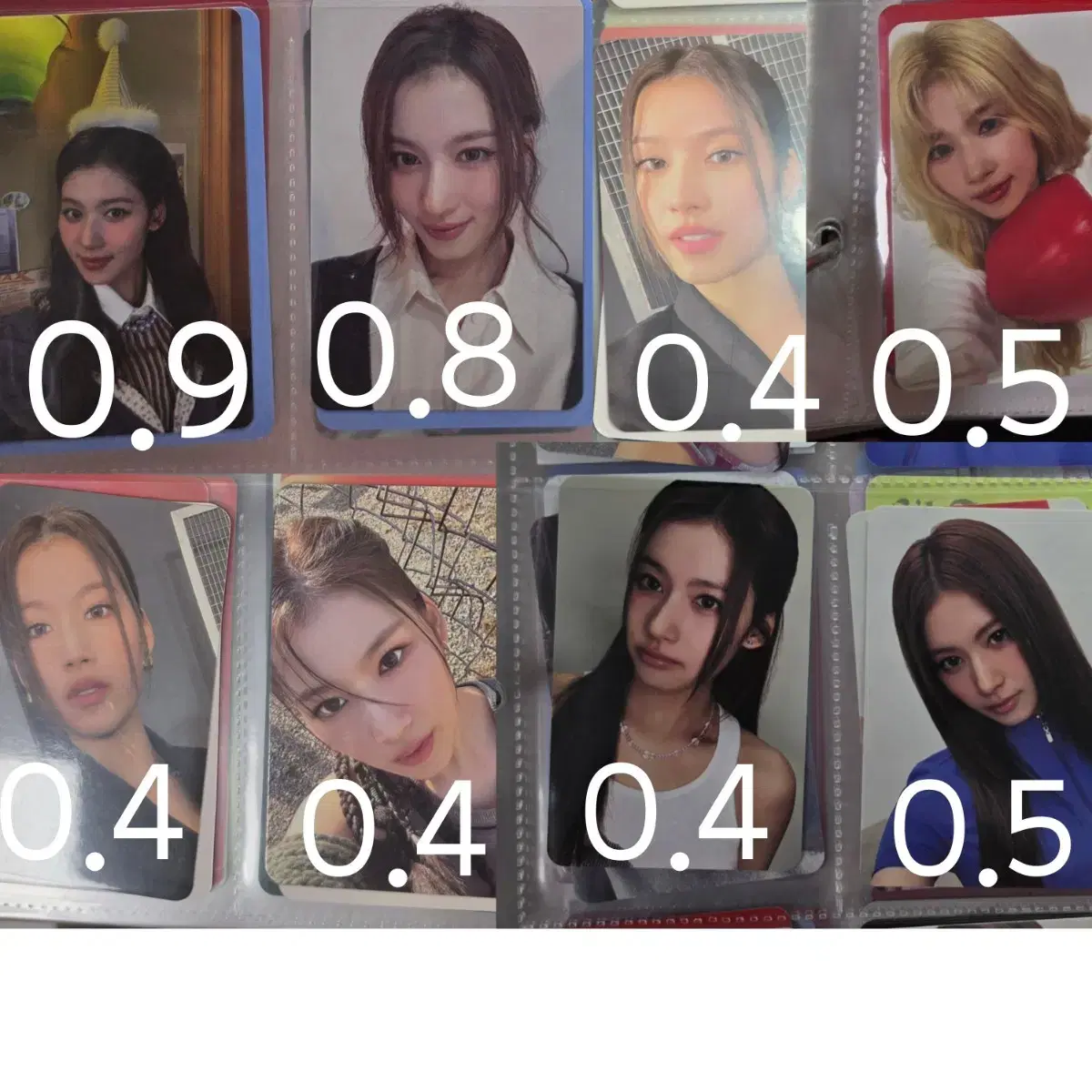 트와이스 사나 포토카드 포카 1