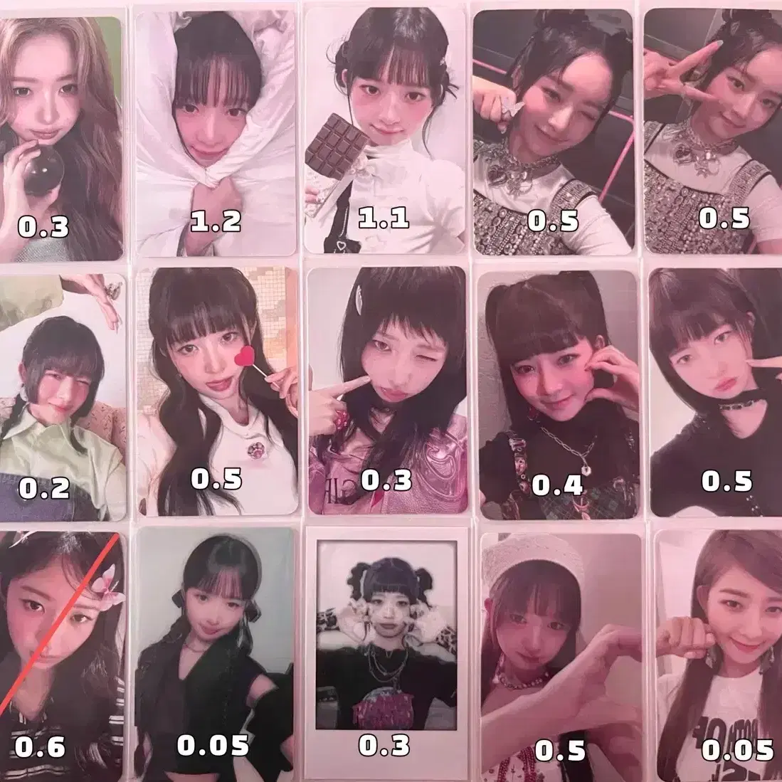 사진 더있음) 아이브 레이포카 판매 | 유진가을원영리즈이서비공굿대량혜자 2
