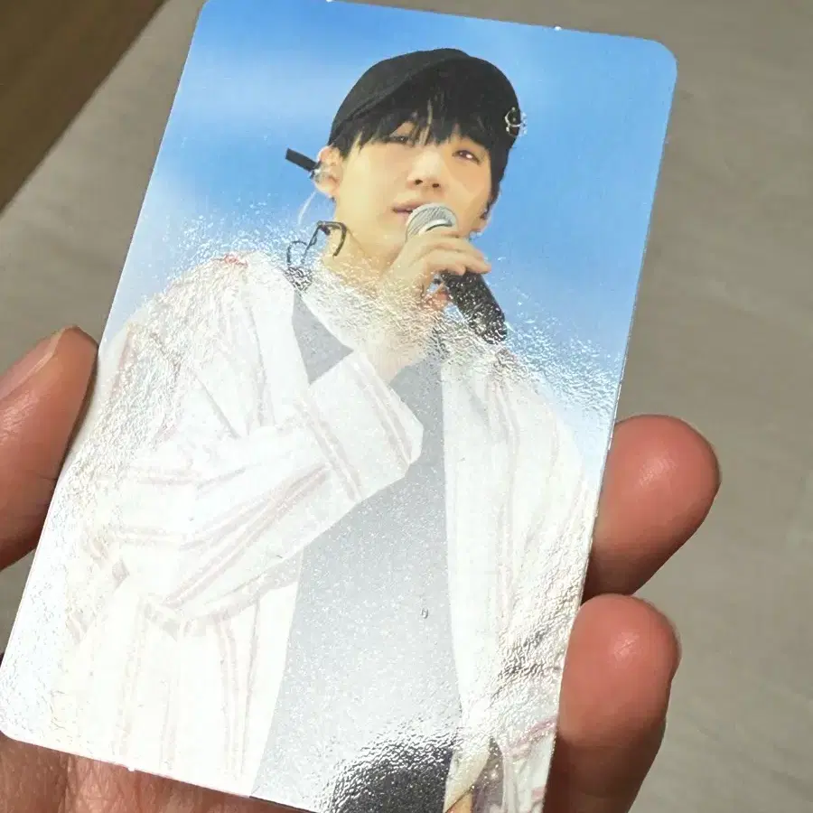방탄 윙즈투어 디비디 윤기 포카 풀셋 양도 슈가 3