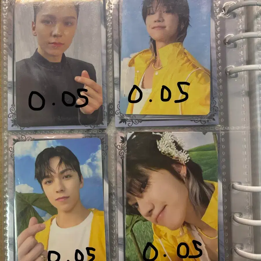 세븐틴 포토카드 원우 우지 디에잇 버논 민규 승관 도겸 3