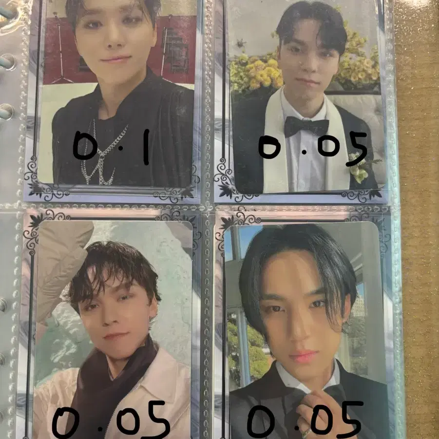 세븐틴 포토카드 원우 우지 디에잇 버논 민규 승관 도겸 4