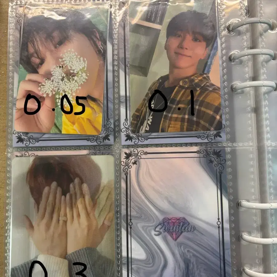 세븐틴 포토카드 원우 우지 디에잇 버논 민규 승관 도겸 5