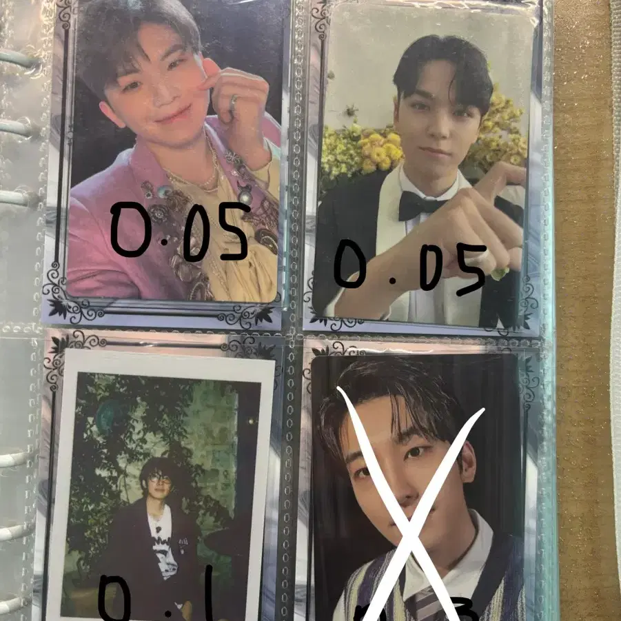 세븐틴 포토카드 원우 우지 디에잇 버논 민규 승관 도겸 6