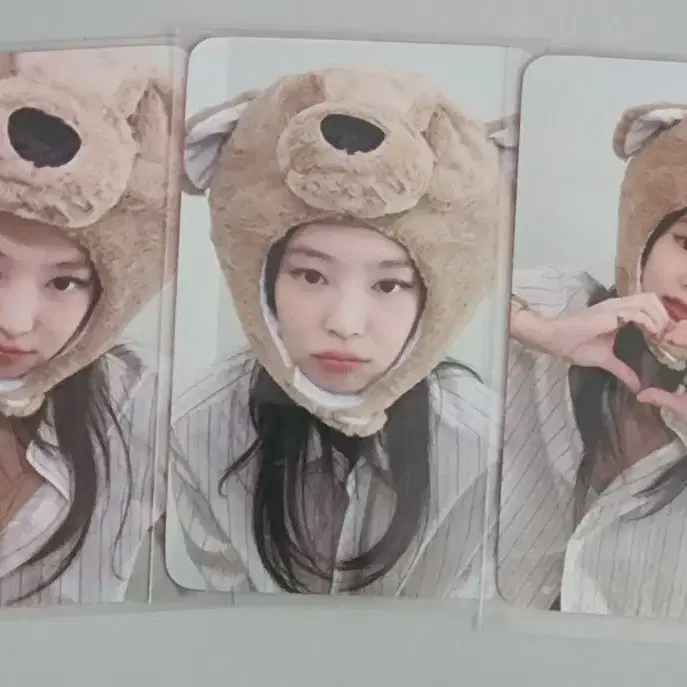 [판매] 블랙핑크 제니 루비 위드뮤 특전 포카 3장
