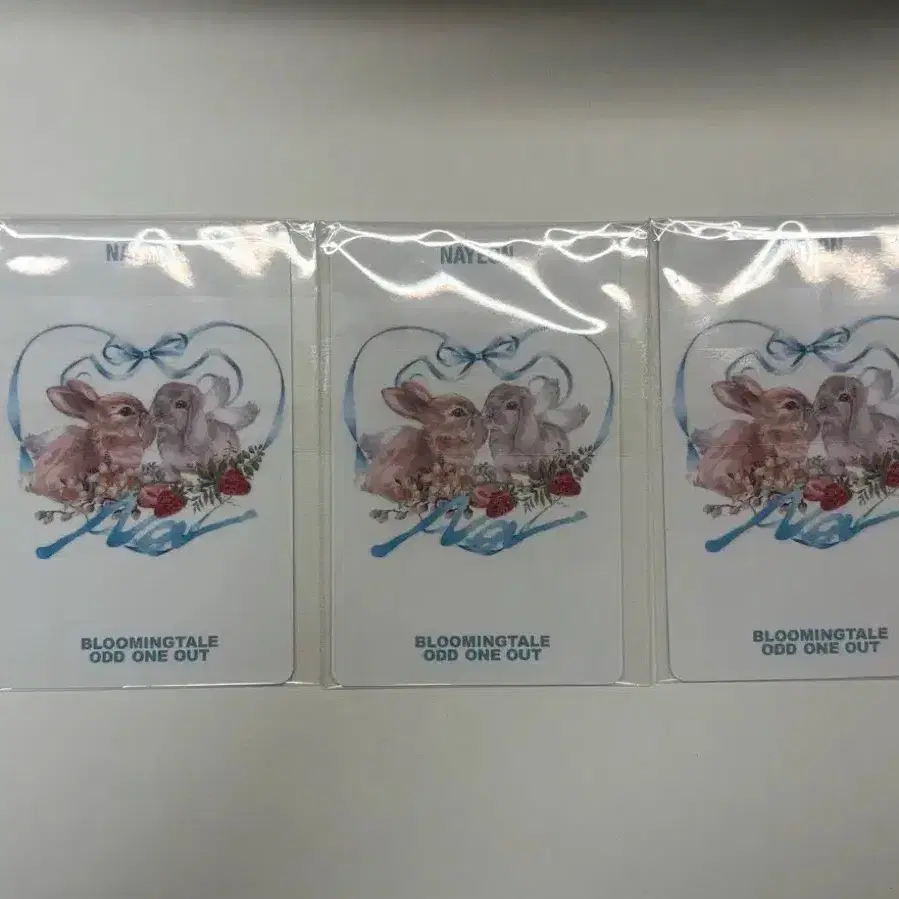트와이스 나연 블루밍테일 팝업 포카 2