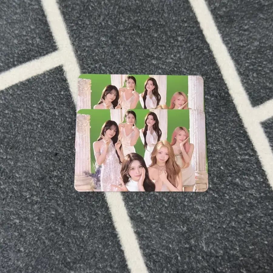 아이브 ive 단체 팬콘 포카팩 포카