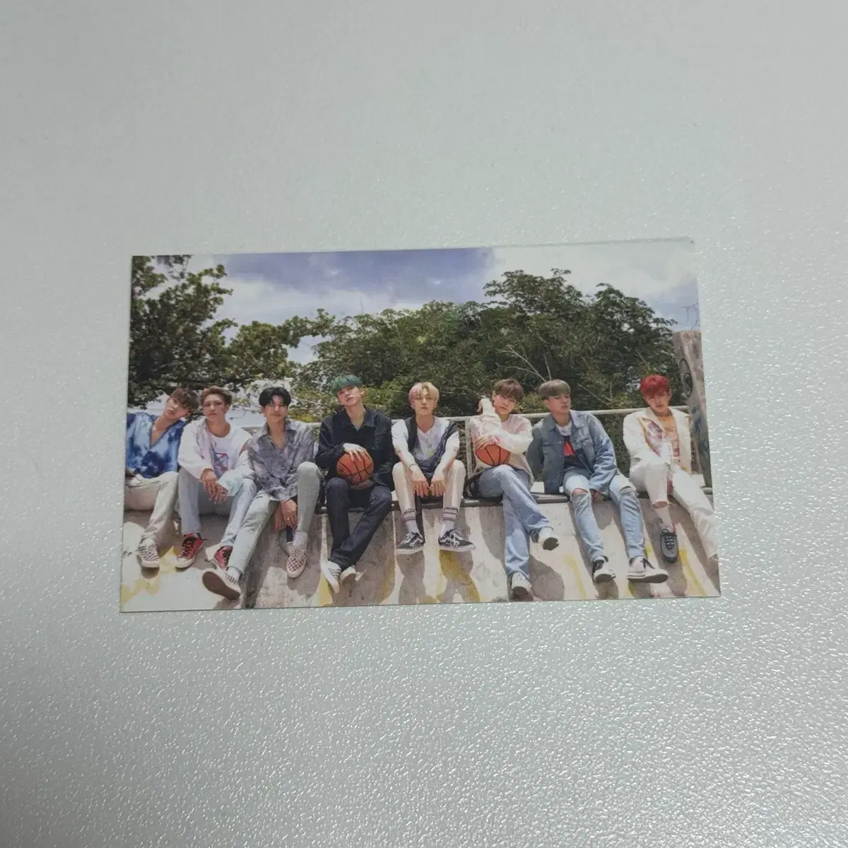 에이티즈 TREASURE EP:3 웨이브 단체 포카