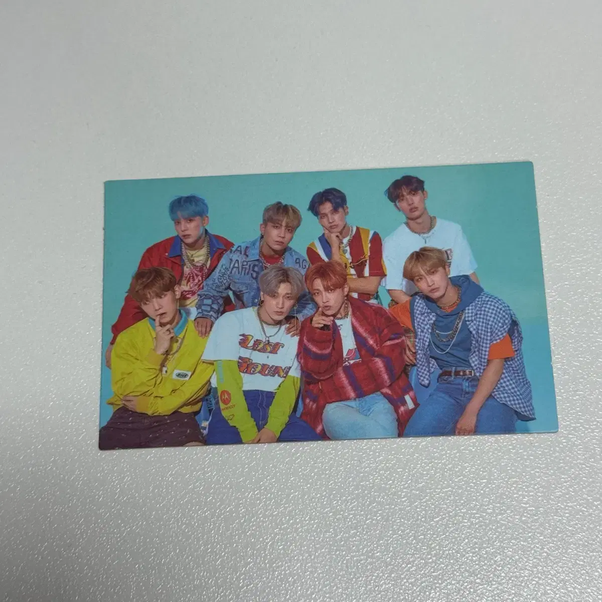 에이티즈 TREASURE EP:3 일루전 단체 포카