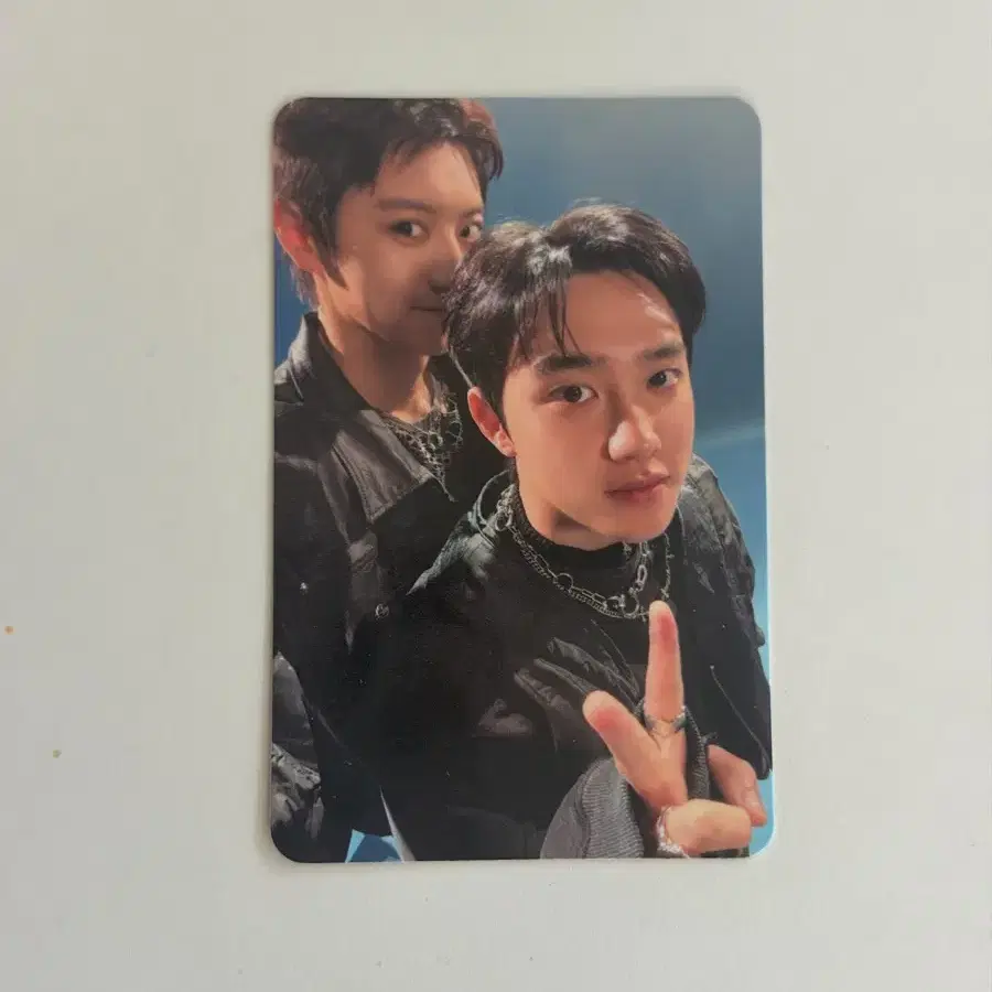 엑소 디오 경수 찬열 리버스 포토북 버전 페어 포카