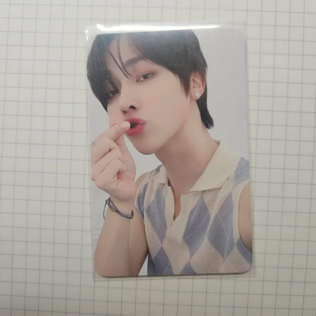 앤팀 위드뮤 withmuu 니콜라스 포카 포토카드 럭드 카드